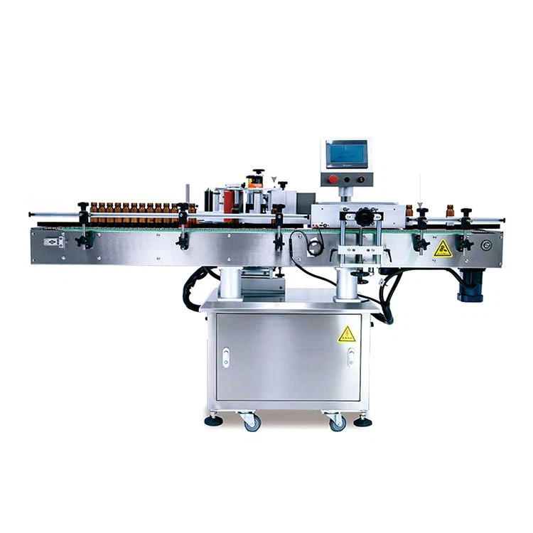 Machine à étiquettes de bouteilles rondes